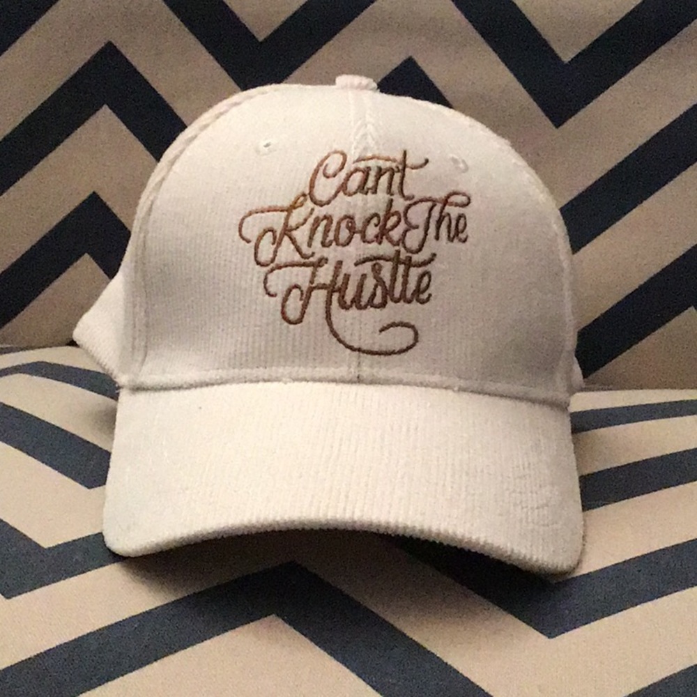 Cream Corduroy Hat